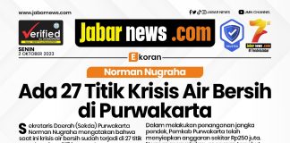 Norman Nugraha: Ada 27 Titik Krisis Air Bersih di Purwakarta