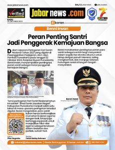 Benni Irwan: Peran Penting Santri Jadi Penggerak Kemajuan Bangsa