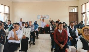 Antusiasme para peserta, 160 guru sekolah dasar di lingkungan Dinas Pendidikan Kabupaten Bandung Barat