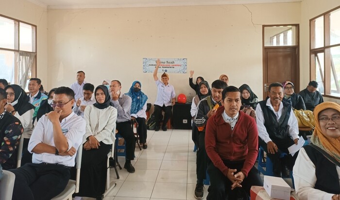 Antusiasme para peserta, 160 guru sekolah dasar di lingkungan Dinas Pendidikan Kabupaten Bandung Barat