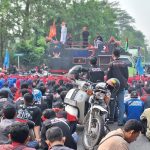 Demo Buruh di Purwakarta