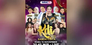 Flyer Konser KDI 2023 Sabda Cinta