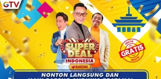 Flyer Superdeal Indonesia Love Bandung (Foto: GTV)