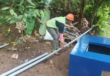 Pembangunan Pipa di Cianjur
