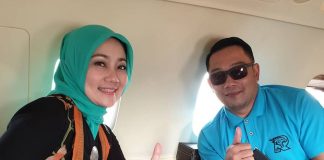 Ridwan Kamil dan istrinya, Atalia Prapratya Kamil