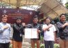 Serah terima Kirab Pemilu 3024 di Purwakarta (1)