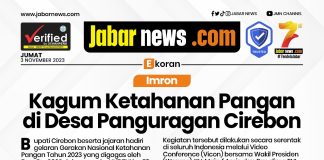 Imron Kagum Ketahanan Pangan di Desa Panguragan Cirebon