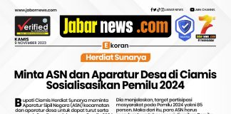 Herdiat Sunarya Minta ASN dan Aparatur Desa di Ciamis Sosialisasikan Pemilu 2024