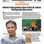 Bey Machmudin Minta Kabupaten dan Kota di Jabar Waspada Bencana