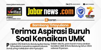 Bambang Tirtoyuliono Terima Aspirasi Buruh Soal Kenaikan UMK