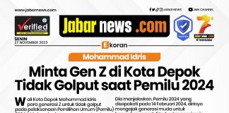 Mohammad Idris Minta Gen Z di Kota Depok Tidak Golput saat Pemilu 2024