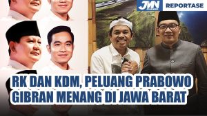Didukung Ridwan Kamil dan Dedi Mulyadi, Prabowo-Gibran Berpeluang Besar Menang Di Jawa Barat