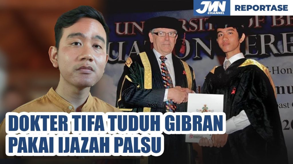 Dokter Tifa Tuduh Gibran Pakai Ijazah Palsu, Analisa Anak Jokowi Cuma Kursus di Australia