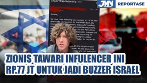 Viral! Influencer Bongkar Tawaran Rp77 Juta dari Organisasi Zionis Buat Jadi Buzzer Israel