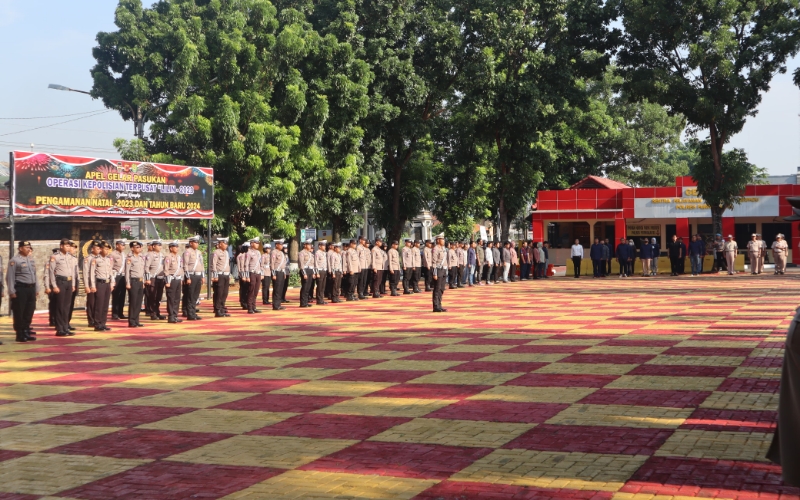 Operasi Lilin Lodaya 2023 di Purwakarta, Ratusan Personel Gabungan Dikerahkan