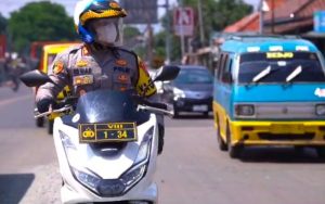 Kemarin, Edwar Zulkarnain Pantau Langsung Aksi Buruh di Purwakarta Pake Motor