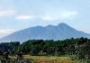 Gunung Salak di Jawa Barat.