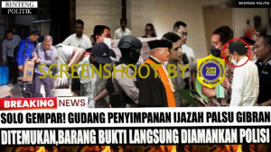 Hasil screenshot tayangan video terkait gudang ijazah palsu Gibran