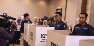 KPU Purwakarta menggelar simulasi pemungutan suara Pemilu 2024