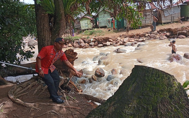Puluhan Pondok Santri di Mandailing Natal Rusak di Terjang Banjir Bandang