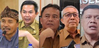 Para calon Sekda Jawa Barat yang dinyatakan lolos seleksi administrasi (1)