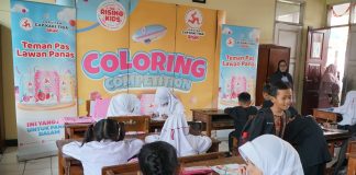 Proses Lomba Coloring The Rising Kids 2023 Bandung