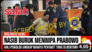 Soal Video Viral Terkait Penyakit Prabowo yang Diungkap Ahli Psikolog, Ini Faktanya