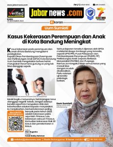 Uum Sumiati: Kasus Kekerasan Perempuan dan Anak di Kota Bandung Meningkat