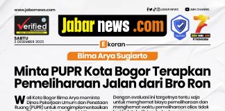 Bima Arya Sugiarto Minta PUPR Kota Bogor Terapkan Pemeliharaan Jalan dari Bro Ron