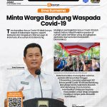 Ema Sumarna Minta Warga Bandung Waspada Covid-19