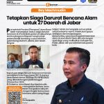 Bey Machmudin Tetapkan Siaga Darurat Bencana Alam untuk 27 Daerah di Jabar