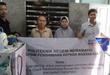 PKM Politeknik Negeri Indramayu Buat Mesin Oven untuk Pengusaha Rengginang UMKM Kertasemaya. (Foto: Istimewa).