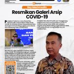 Bey Machmudin Resmikan Galeri Arsip Covid-19