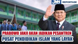 Prabowo Subianto Janji Jadikan Pesantren Pusat Pendidikan Agama Islam yang Layak