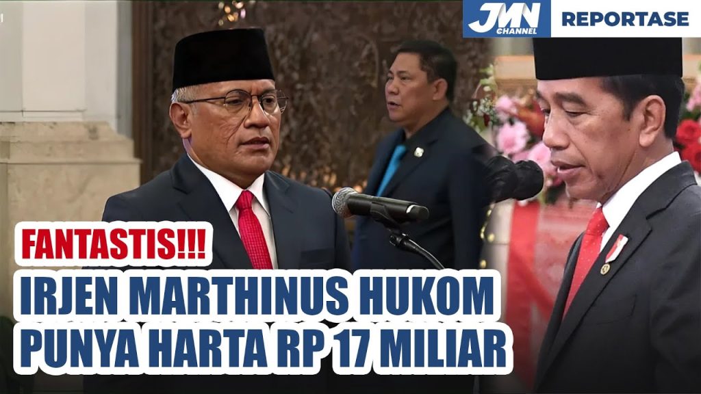Punya Harta Rp17 Miliar, Irjen Marthinus Hukom Resmi Dilantik Jokowi sebagai Kepala BNN