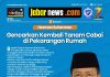 Herman Suherman Gencarkan Kembali Tanam Cabai di Pekarangan Rumah