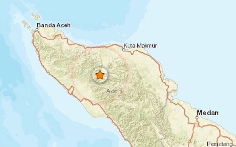 Awal Tahun 2024, Bener Meriah Diguncang Gempa Bumi