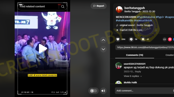 HOAKS! Najwa Shihab Diteror Usai Komentari Video Prabowo