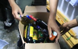 Ratusan Minuman Beralkohol Ilegal Diamankan Satpol PP Kota Bandung