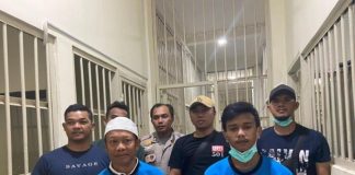 Para tersangka kasus pembunuhan ibu dan anak di Subang usai menjalani pemeriksaan (1)