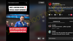 Beredar Video Partai Demokrat Gabung PDIP dan Siap Menangkan Ganjar-Mahfud, Ini Faktanya