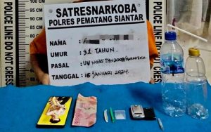 Dua Pengedar Sabu di Kota Pematangsiantar Ditangkap Polisi