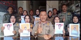 Potongan tayangan video pernyataan anggota Satpol PP Garut dukung Gibran (1)