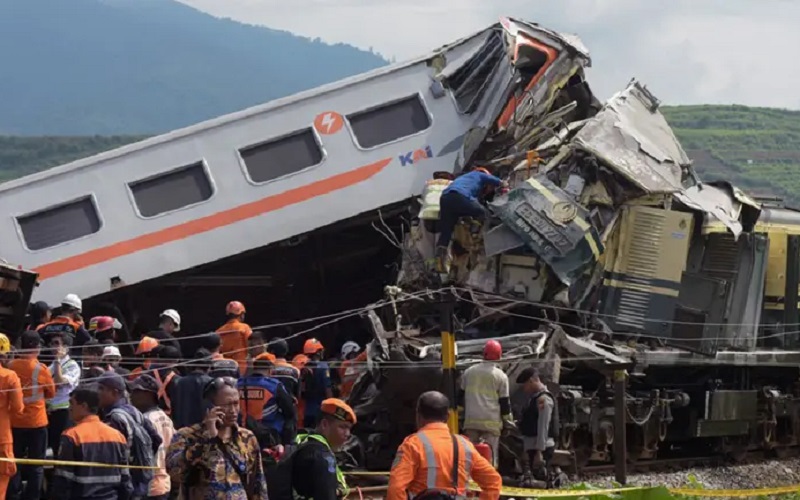 Tabrakan Kereta