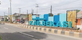 Taman median Pemkab Bekasi (1)