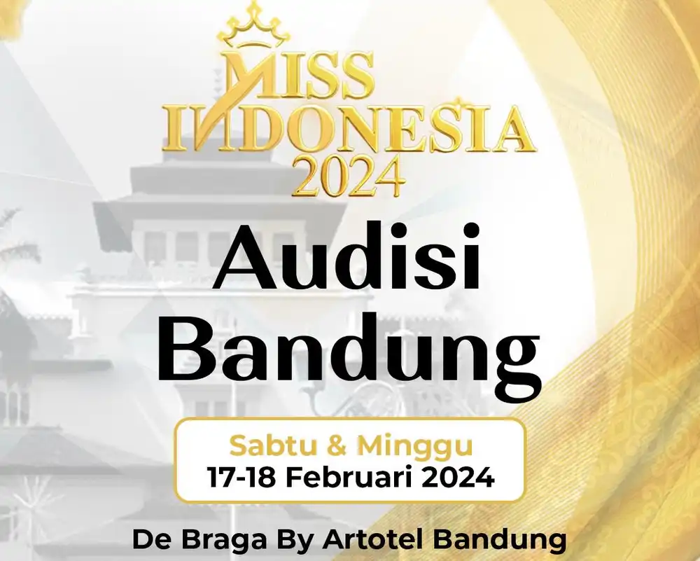 Flyer Audisi Miss Indonesia 2024