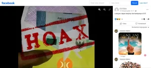 [HOAKS] Unggahan Foto Amplop Berlogo PKS Bernarasi Upah Kampanye di JIS