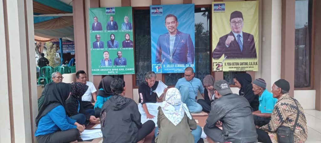 Demokrat Ciamis Latih Ribuan Kader Sebagai Saksi di TPS