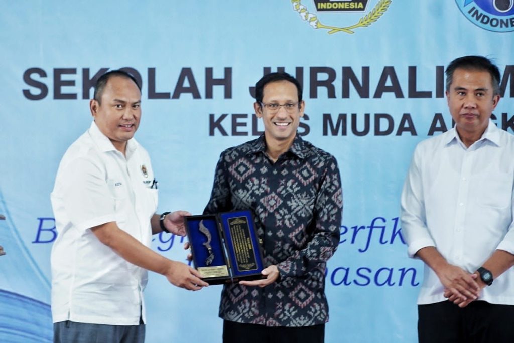 Nadiem Makarim: Wartawan Menulis dengan Hati, Mesin Kecerdasan Buatan Tidak