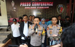 Polres Cianjur Berhasil Ungkap Lima Pelaku Pembacokan Sadis, Begini Motifnya